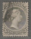 CANADA - N°22 Obl (1868-90) Victoria : 5c Gris-vert - Usati
