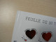 France - 2011 - Feuilles Complètes Neuves ** Des Autoadhésifs N° 510 Et 511 - Saint Valentin - Cœur - Maurizio Galante - Unused Stamps