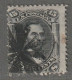 ETATS UNIS - N°28a Obl (1863-66) Lincoln : 15c Noir Avec Grille De Relief - Oblitérés