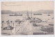 Vigo Muelle Y Estatua De Elduayen Correio Lisboa Gb Stamp Cancellation Postmark 1907 Cachet Postal Maritime Paquebot ? - Pontevedra