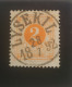 Sweden 1892 - 2 öre Orange With Posthorn Watermark - Usati