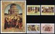 THEMATIC CHRISTMAS:  RELIGIOUS PAINTINGS BY RAPHAEL   4v+MS    -   BARBUDA - Christmas