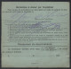 COLIS POSTAUX  - BUST - ALSACE / 1924  BULLETIN D'EXPEDITION (ref 3786d) - Covers & Documents