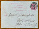 BELGIO  - CARTOLINA POSTALE DA BRUXELLES 18 SETT 1887 PER CASTELDEPIANO - TOSCANA  ITALIA - Familles Royales