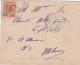 ITALIA - REGNO - MANTOVA - BUSTA - VIAGGIATA PER MILANO - 1916 - Poststempel
