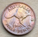 1960 Australia Sterling Coinage Con Half Penny,KM#61,7350K - ½ Penny