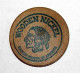 Wooden Nickel Token - Jeton Bois Monnaie Nécessité - Tête D'Indien - Metropolis - Home Of Superman Etats-Unis - Comics - Noodgeld