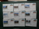 ENTIERS AUTRICHE D/  14 CP ILLUSTREE 96/1-96/15  OBL. WIEN 1992 - Postcards