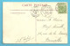 83 Op Kaart (Waterloo) Stempel BRUXELLES (MIDI) Met Telegraafstempel BRAINE-L'ALLEUD Als (origine Stempel) - 1893-1907 Wappen