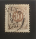 Sweden Stamp 1887 - Circle Type 30 öre Posthorn Wmk - Usati