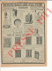 Publicité 1911 Hydrothérapie Seau à Douche Appareil Bain De Vapeur Collier Stores Fenêtres Ventilateur Aéro-Syphon - Pubblicitari