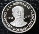 Beau Jeton Argent Poinçonnée 925 - 21mm "Président De La République Paul Doumer" French President Token - Professionali / Di Società