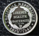 Beau Jeton Argent Poinçonnée 925 - 21mm "Président De La République Paul Doumer" French President Token - Professionnels / De Société