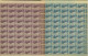 Guadeloupe 1944- Colonie Française - Timbres Neufs. Yvert Nr.: 173/174. Feuille De 50. RARE EN FEUILLE¡¡¡ (EB) AR-02377 - Nuevos