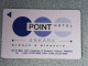 HOTEL KEYS - 2555 - TURKEY - POINT HOTEL ANKARA - Hotel Keycards