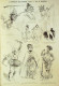 Delcampe - La Caricature 1887 N°371 L'Afrique Robida - Revues Anciennes - Avant 1900