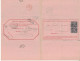 GRIFFE CHARGÉ D'OFFICE Sur FORMULAIRE RENSEIGNEMENTS SORT D'UN CHARGEMENT SAGE 10c X 2 CAD DRAGUIGNAN VAR 1877 - 1877-1920: Semi-moderne Periode