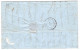 1854 - Lettre De NANTES Cad AMB. " NANTES - BOITE / AMB. 1 " Affr. N° 14 Oblit Losange C N - 1849-1876: Periodo Clásico