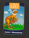 Telstra PhoneAway $10 - Christmas  Kangaroo '96 - Excellent Cond - Very Diff - Australië