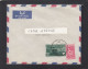 LETTRE AVEC TIMBRE "PALAIS DE LA LIGUE ARABE AU CAIRE" ET TIMBRE DE BIENFAISANCE,1960. - Saudi-Arabien