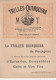 TE 5- TRILLES QUINQUINA , PERPIGNAN - CARTE PUBLICITAIRE LITH. VIEILLEMARD , PARIS- 2 SCANS - Other & Unclassified