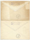 Lot De Deux Enveloppes 1er Jour, Jeux Olympique 1956. Budapest Filatelia. - Briefe U. Dokumente