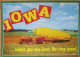 USA UNITED STATES IOWA CORN PANORAMA KARTE CARD POSTCARD CARTE POSTALE ANSICHTSKARTE CARTOLINA POSTKARTE - Des Moines