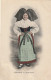 TE 19-  ELSASSERIN - ALSACIENNE - JEUNE FEMME EN TENUE TRADITIONNELLE - CARTE COLORISEE - 2 SCANS - People