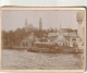 UR 4-(75) TROCADERO ET PALAIS DE LA BOULANGERIE - BATEAU MOUCHE - EXPOSITION  PARIS 1900 - PHOTO SUR SUPPORT CARTONNE - Places