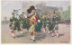 UR 14- PIPES AND DRUMS OF THE  GORDON HIGHLANDERS - ILLUSTRATEUR CONRAD LEIGH  - Regiments