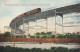 UR 20- ELEVATED RAILROAD CURVE AT 110th STREET , NEW YORK - UNITED STATES OF AMERICA - CHEMIN DE FER SURELEVE 2 SCANS - Transportes