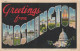 UR 20- GREETINGS FROM WASHINGTON - MULTI VIEWS - UNITED STATES OF AMERICA - 2 SCANS - Sonstige & Ohne Zuordnung