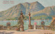 UR 24 -( ITALIE ) LAC DE COME  - VUE  SUR LE LAC - CARTE PUBLICITAIRE PETROLE HAHN - 2 SCANS - Reclame