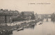 VE 6-(87) LIMOGES - LE PONT NEUF ET L' ABESSAILLE - LAVANDIERES - TAMPON MILITAIRE - 2 SCANS - Limoges