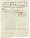 An 8 - Lettre De P.94.P. / LOUVAIN ( La Dyle ) 31 Mm Noir Pour Bruxelles - 1792-1815 : Departamentos Conquistados