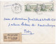 36889# LETTRE FRANCHISE POSTALE PARTIELLE RECOMMANDE Obl 67 WALBOURG BAS RHIN 1967 METZ MOSELLE - 1961-....