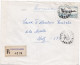 36890# LETTRE FRANCHISE POSTALE PARTIELLE RECOMMANDE Obl DIEMERINGEN BAS RHIN 1968 METZ MOSELLE - 1961-....