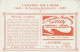 VE 23- LE BIPLAN VOISIN  - L' AVIATION PAR L' IMAGE - CARTE PUBLICITAIRE ELIXIR DE VIRGINIE NYRDAHL , CIGARETTES LEROY - Andere & Zonder Classificatie