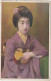 VE 22- (JAPON) JAPANESE - PORTRAIT DE JEUNE FEMME JAPONAISE EN TENUE TRADITIONNELLE ( KIMONO ) - CARTE COLORISEE  - Other & Unclassified