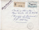 36892# LETTRE FRANCHISE POSTALE RECOMMANDE De LOSBANN Obl SOULTZ SOUS FORET BAS RHIN 1968 METZ MOSELLE - 1961-....