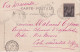 TE Nw28-(33) VERDELAIS - PONTON DE LA GARONNELLE - OBLITARATION JUILLET 1901 - Verdelais