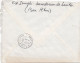 36894# LETTRE FRANCHISE POSTALE PARTIELLE RECOMMANDE Obl SAALES BAS RHIN 1967 METZ MOSELLE - 1961-....