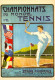CPM- Affiche Championnats Du Monde De Tennis - Juin 1912 - Stade Français à Saint-Cloud*  Balles Williams - Tennis