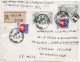 36898# LETTRE FRANCHISE POSTALE PARTIELLE RECOMMANDE Obl CHEDDE HAUTE SAVOIE 1967 METZ MOSELLE - 1961-....