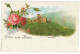 GER 07 - 5750 RHEIN, Germany, Litho, Old Castle - Old Postcard - Unused - Rhein-Hunsrueck-Kreis