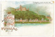 GER 07 - 5700 RHEIN, STOLZENFELS, Germany, Litho, Castle - Old Postcard - Unused - Koblenz