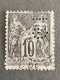 FRANCE G N° 89 Sage GI 76 Indice 3 Perforé Perforés Perfins Perfin Superbe !! - Otros & Sin Clasificación