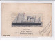 BATEAUX : Carte Sur Soie Du Paquebot RMS BALTIC (embored - Brodée)- Très Bon état - Paquebote