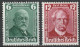 1936 // 604/605 * - Unused Stamps