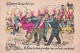 UR Nw46- LA SEMAINE POLITIQUE SATIRIQUE( 43e SEMAINE ) 1906 - LA PATRIE , LES CURES , JE M'EN FOUS - ILLUSTRATEUR FLEURY - Satira